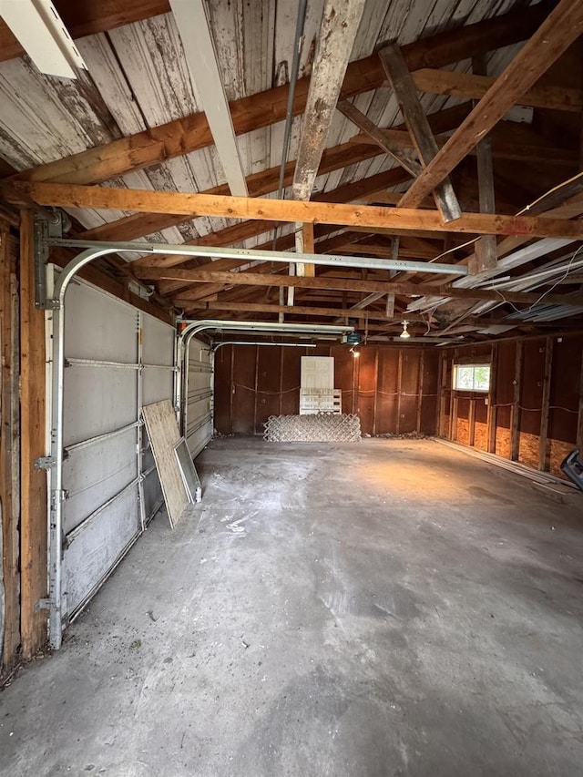 404 6th St, Waupaca, WI 54981 - view of garage