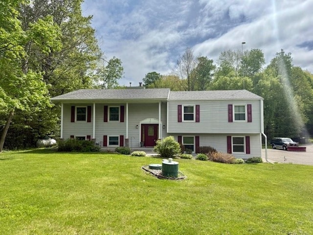 228227 County Road Y, Birnamwood, WI 54414 - raised ranch featuring a front lawn