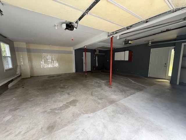 228227 County Road Y, Birnamwood, WI 54414 - garage featuring a garage door opener