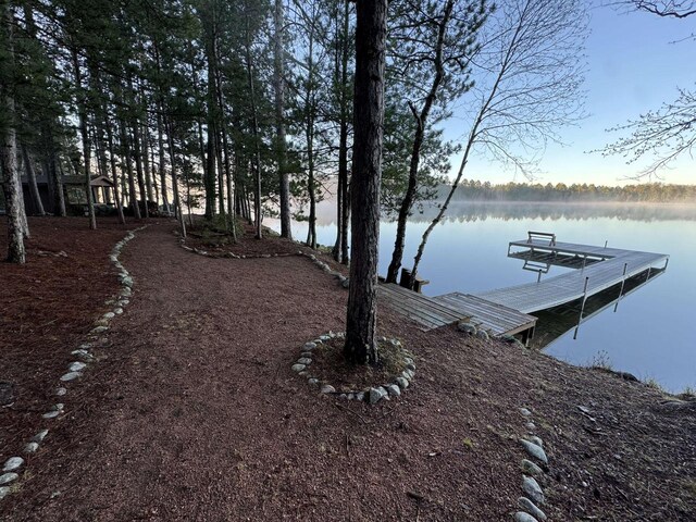 1948 Wild Life Ln, Eagle River, WI 54521 - dock area with a water view
