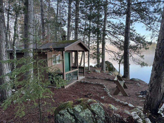 1948 Wild Life Ln, Eagle River, WI 54521 - view of outbuilding featuring an outbuilding