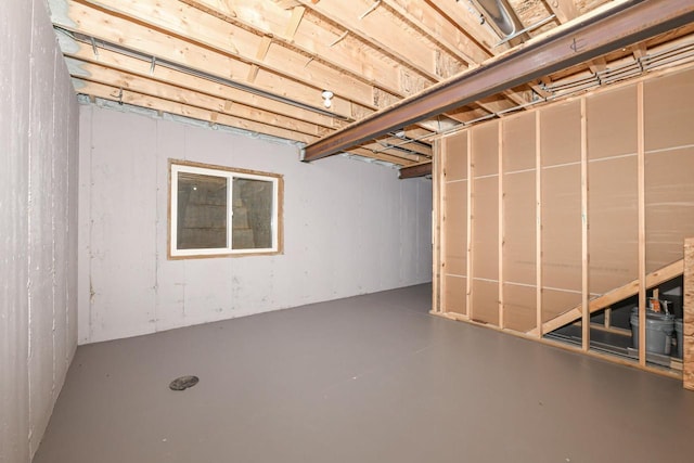 5150 Fairmont Dr, Milton, WI 53563 - view of unfinished basement