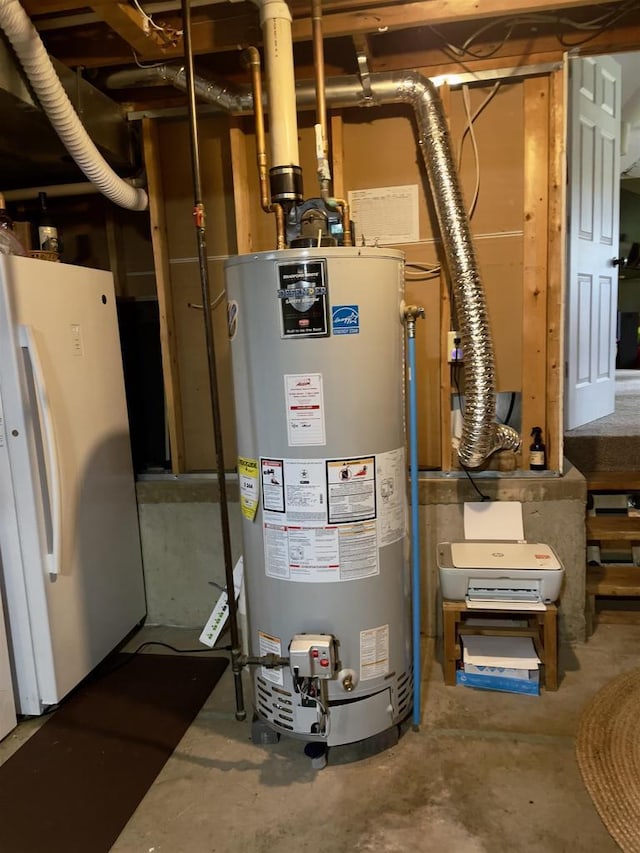 7401 Mildred Ct, Cross Plains, WI 53528 - utilities with water heater
