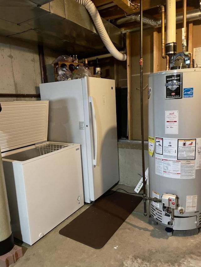 7401 Mildred Ct, Cross Plains, WI 53528 - utilities featuring gas water heater