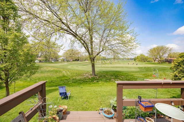 14 Golf Course Rd, Madison, WI 53704 - view of grassy yard featuring golf course view