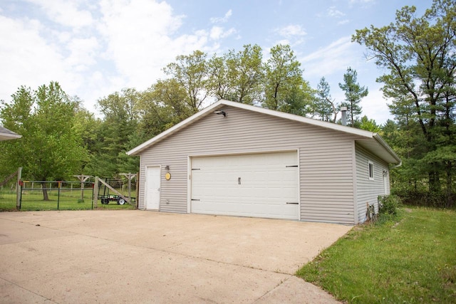 23718 Emblem Ave, Tomah, WI 54660 - view of detached garage