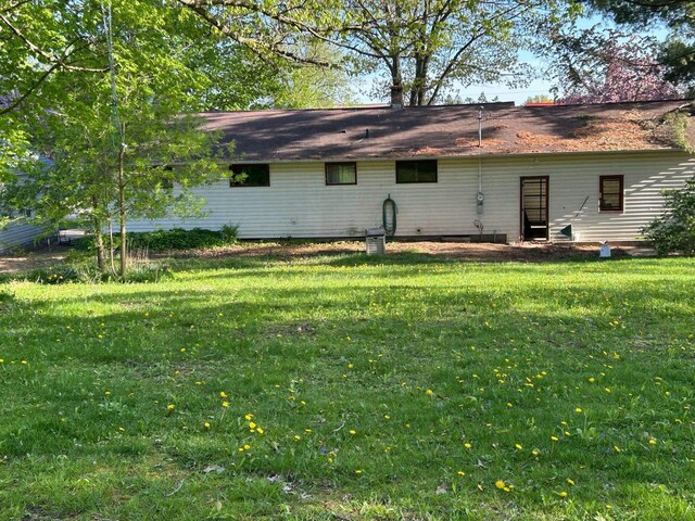 916 Fayette Ave, Rib Lake, WI 54470 - back of house with a lawn