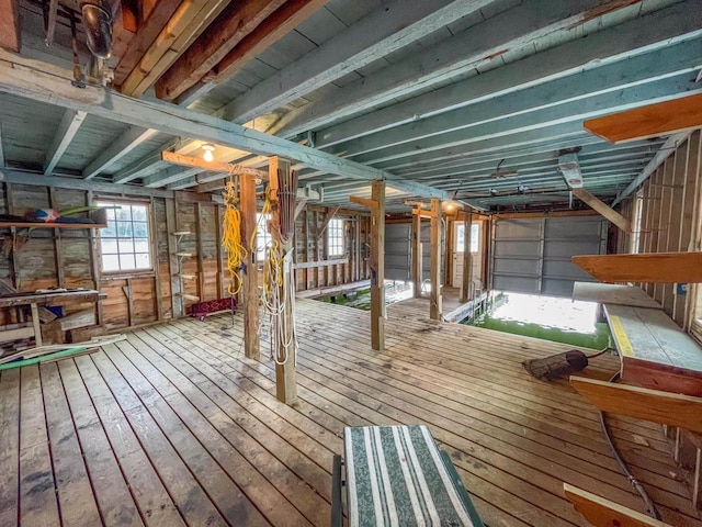 8395 Woolpy Dr, Minocqua, WI 54548 - view of wooden deck