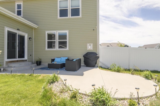 W242N5663 Simona Dr, Sussex, WI 53089 - view of patio / terrace with outdoor lounge area