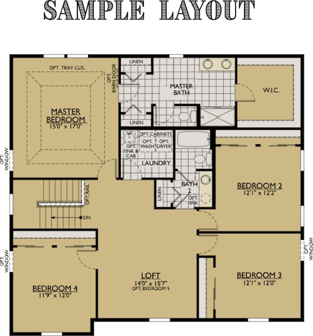 W242N5663 Simona Dr, Sussex, WI 53089 - home floor plan