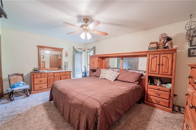 18886 53rd Ave, Chippewa Falls, WI 54729 - bedroom featuring light carpet and a ceiling fan