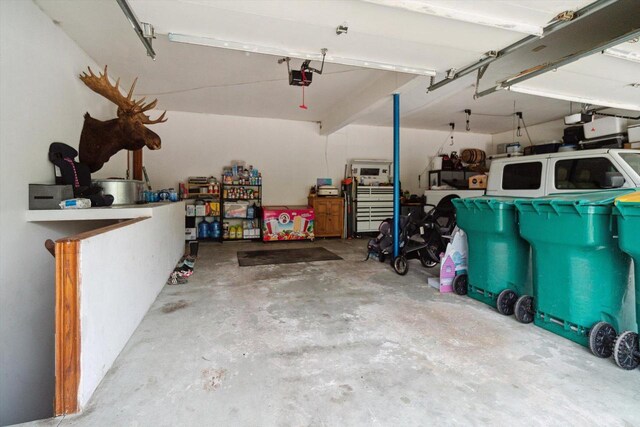 N124W13900 Lovers Ln, Germantown, WI 53022 - garage with a garage door opener