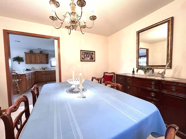 12541 Fleetwood Rd, Tomah, WI 54660 - dining area with a chandelier
