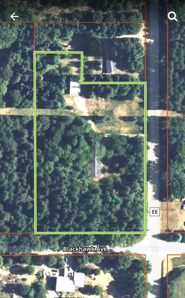 N3725 County Road Ee, Redgranite, WI 54970 - map / location featuring property boundaries highlighted