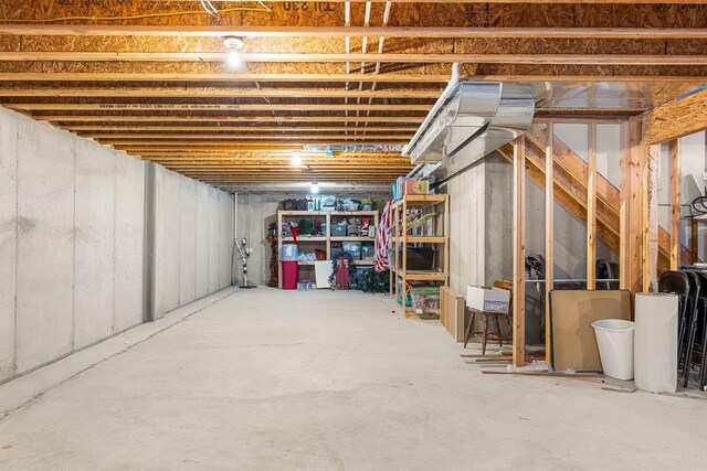 2891 Yellow Jasmine Way, Green Bay, WI 54313 - view of unfinished basement