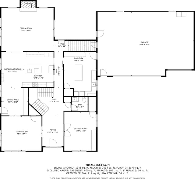 5021 Sherwood Ct, Burlington, WI 53105 - floor plan / room layout