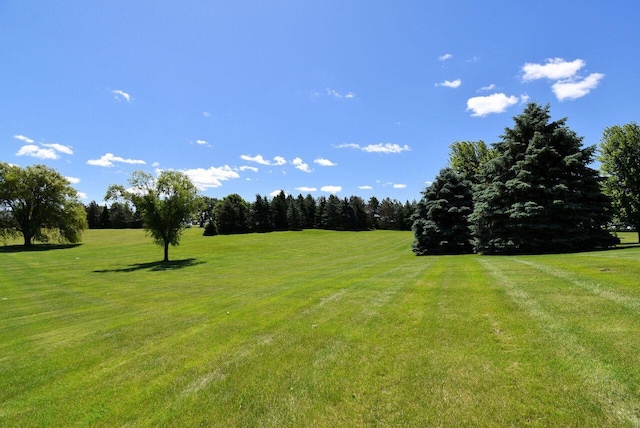 5021 Sherwood Ct, Burlington, WI 53105 - view of green lawn