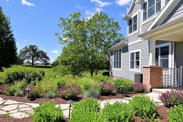 5021 Sherwood Ct, Burlington, WI 53105 - view of yard featuring cooling unit