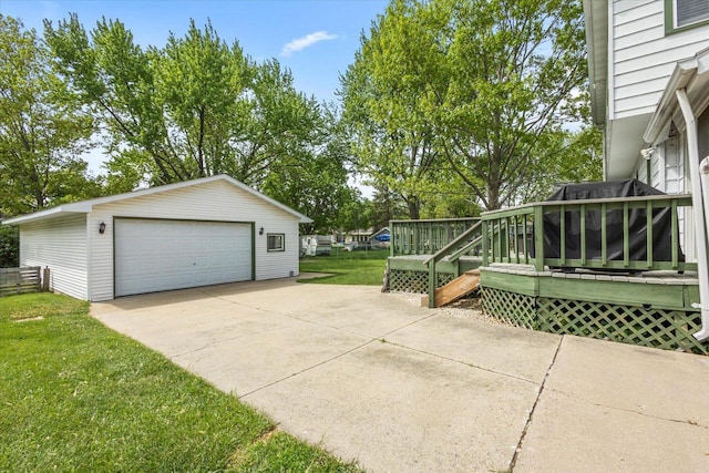 1941 Beulah Ave, East Troy, WI 53120 - view of detached garage