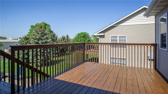 3312 White Oak Ln, Eau Claire, WI 54703 - view of deck