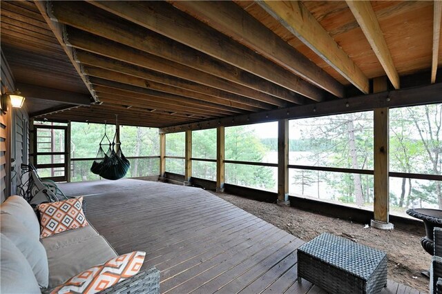 W7607 Whitetail Dr, Minong, WI 54859 - view of bedroom
