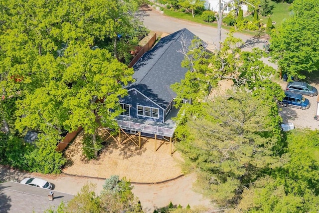 103 Lake Ct, Edgerton, WI 53534 - view from above of property