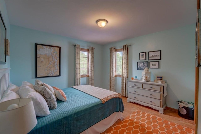 2330 Mica Rd, Madison, WI 53719 - bedroom featuring light wood-style floors
