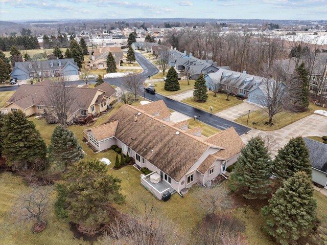 1502 Ridgewood Dr Unit D-7, West Bend, WI 53095 - aerial view of residential area