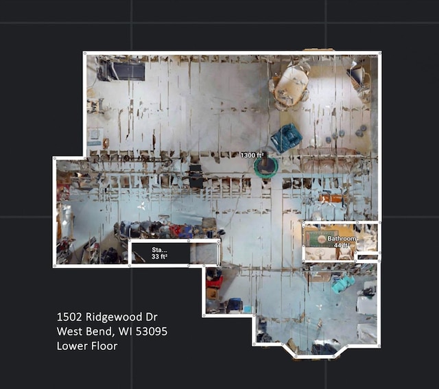 1502 Ridgewood Dr Unit D-7, West Bend, WI 53095 - floor plan / room layout
