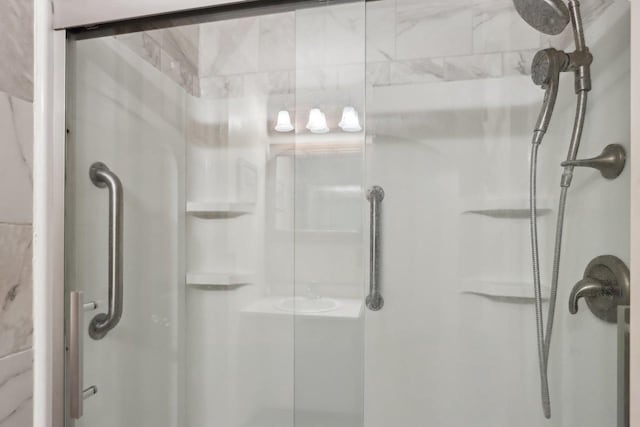 E14485 Baltic Ave, Merrimac, WI 53561 - bathroom with a shower stall