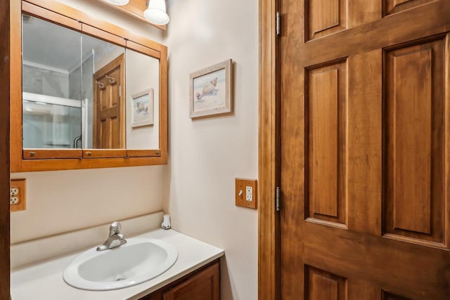 E14485 Baltic Ave, Merrimac, WI 53561 - bathroom featuring vanity