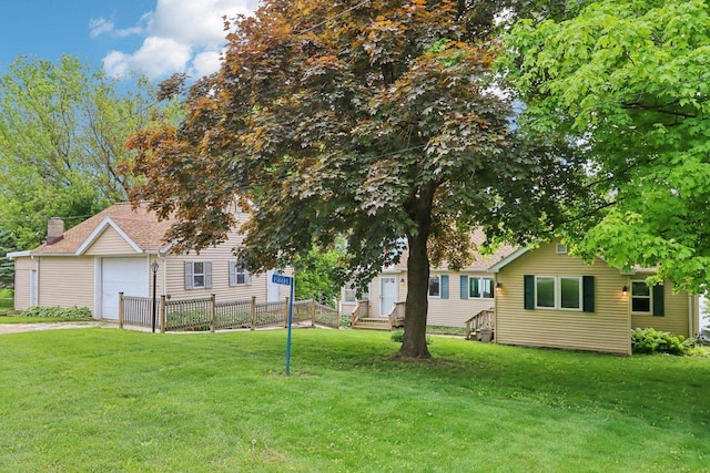 E14485 Baltic Ave, Merrimac, WI 53561 - view of yard featuring driveway and an attached garage