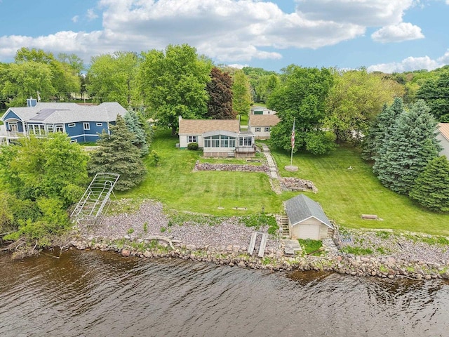 E14485 Baltic Ave, Merrimac, WI 53561 - view of subject property featuring a large body of water
