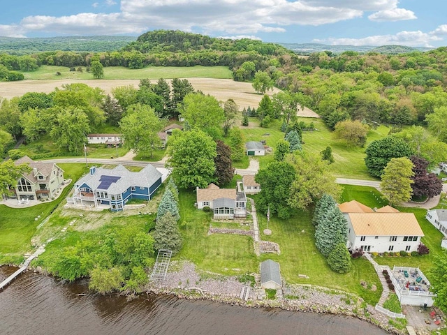 E14485 Baltic Ave, Merrimac, WI 53561 - aerial view of property's location featuring a nearby body of water