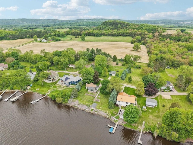 E14485 Baltic Ave, Merrimac, WI 53561 - drone / aerial view of a nearby body of water