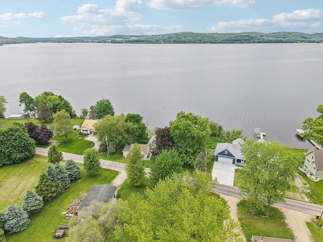E14485 Baltic Ave, Merrimac, WI 53561 - aerial view of a large body of water
