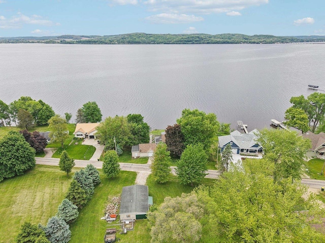 E14485 Baltic Ave, Merrimac, WI 53561 - drone / aerial view of a large body of water
