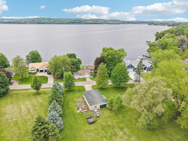 E14485 Baltic Ave, Merrimac, WI 53561 - drone / aerial view of a large body of water