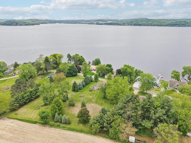 E14485 Baltic Ave, Merrimac, WI 53561 - drone / aerial view of a nearby body of water