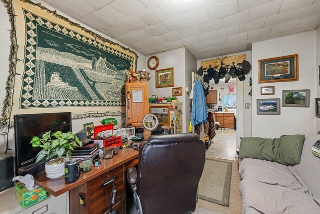 4084 Eagle Mound Pass, Deforest, WI 53532 - living room featuring an office area