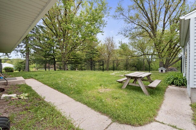 538 124th St, Franksville, WI 53126 - view of yard