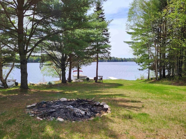 11586 Hidden Haven Dr, Hazelhurst, WI 54531 - water view