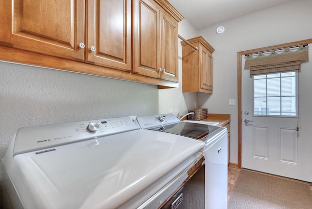 1826 Stonebridge Rd, Waukesha, WI 53188 - washroom with washer and dryer and cabinet space