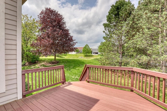 1826 Stonebridge Rd, Waukesha, WI 53188 - deck with a yard