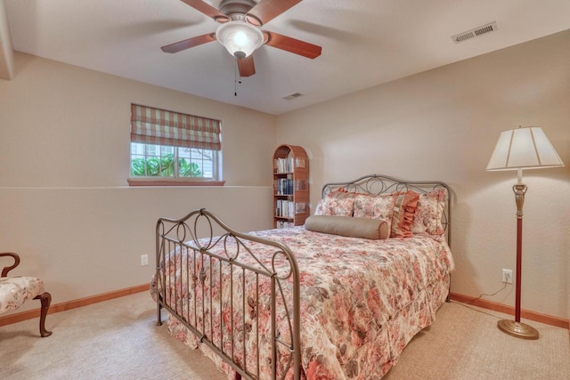 1826 Stonebridge Rd, Waukesha, WI 53188 - carpeted bedroom with baseboards and a ceiling fan