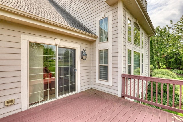 1826 Stonebridge Rd, Waukesha, WI 53188 - view of wooden terrace