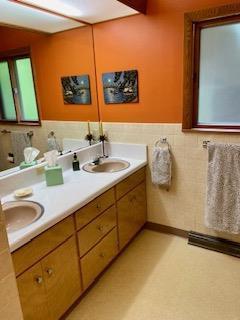 3914 Priscilla Ln, Madison, WI 53705 - full bath with double vanity