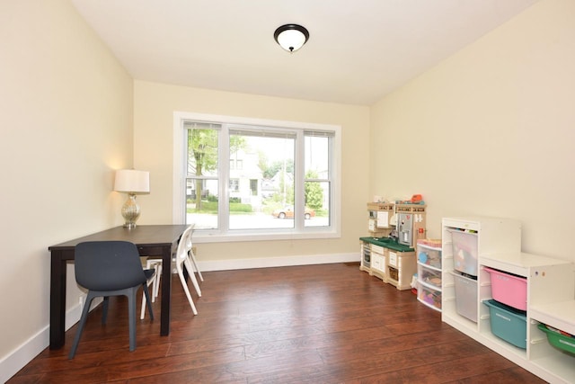 3727 E Layton Ave, Cudahy, WI 53110 - office space featuring dark wood-style flooring and baseboards