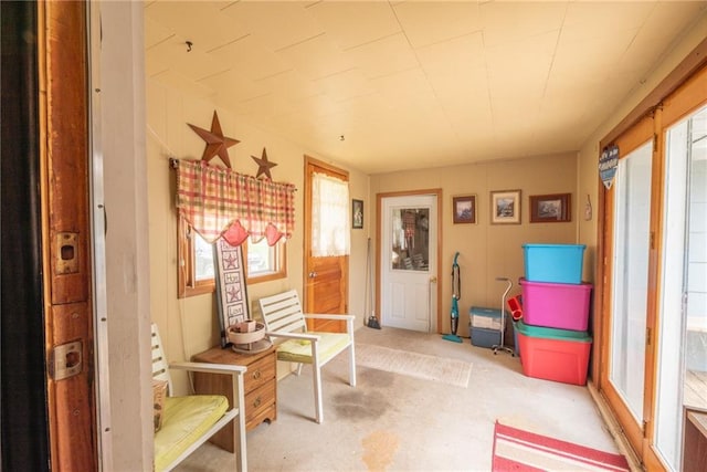 4620W Sweitzer Rd, Winter, WI 54896 - sitting room with carpet flooring