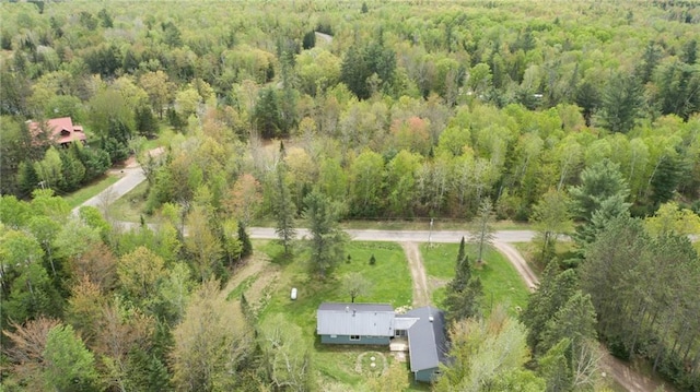 4620W Sweitzer Rd, Winter, WI 54896 - aerial view of property's location featuring a forest
